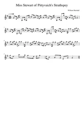 Miss Stewart of Pittyvaich's Strathspey