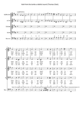 Hark from the tombs a doleful sound