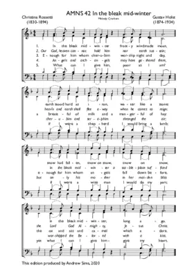 In the bleak midwinter