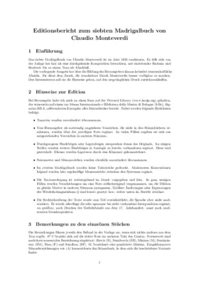 Concerto: settimo libro de madrigali