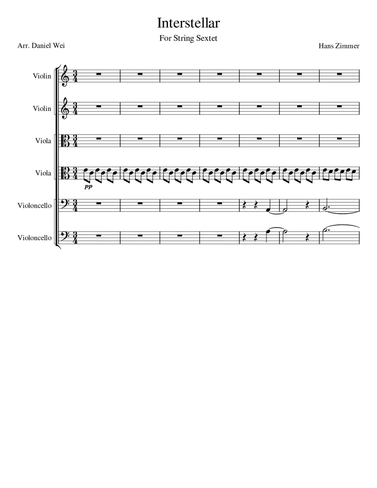 interstellar theme - Page 1