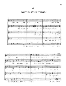 Post partum Virgo