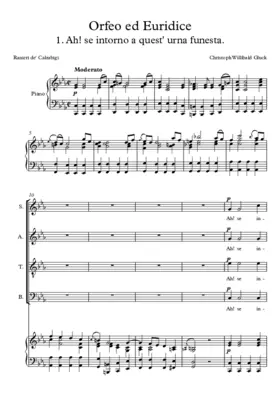 Ah! se intorno a quest' urna funesta