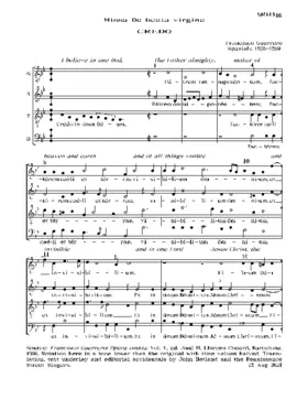 Missa De beata virgine