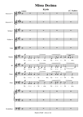 Missa Nr. 10 in A