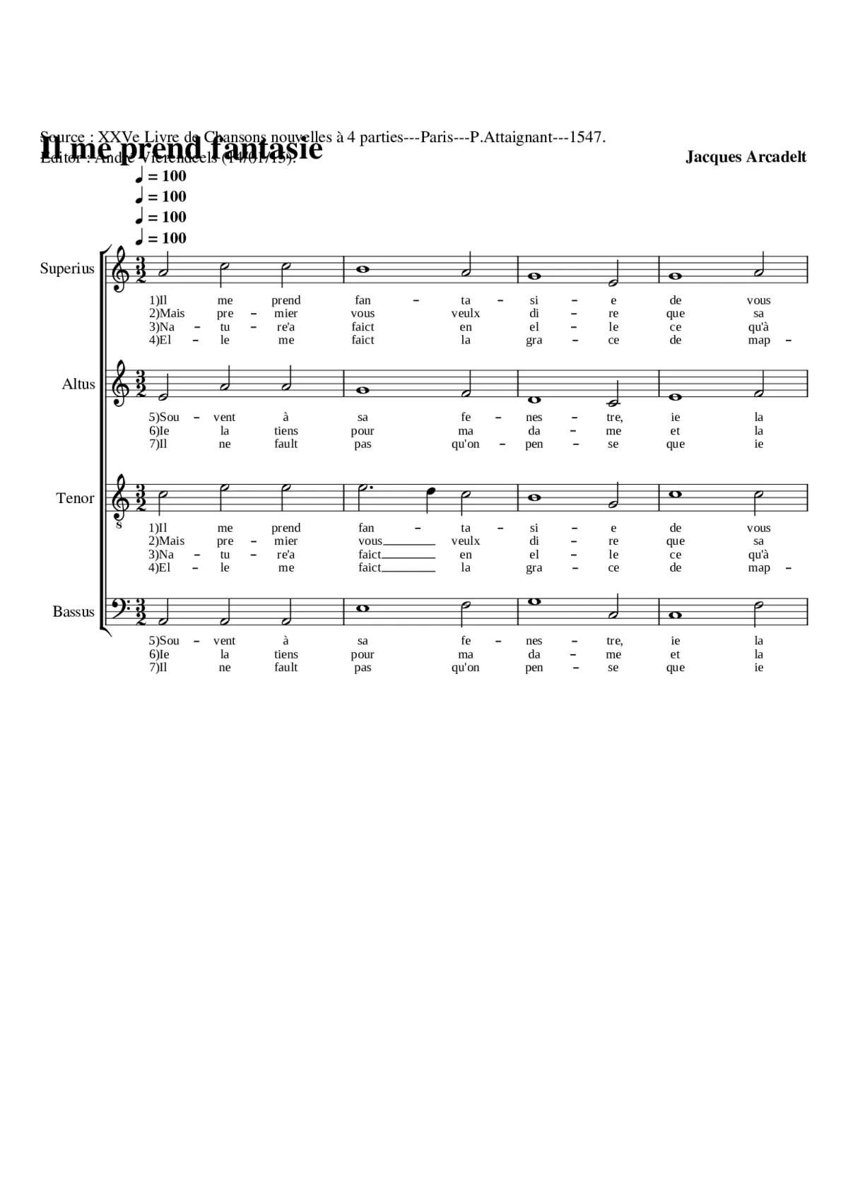 Il me prend fantasie - Page 1