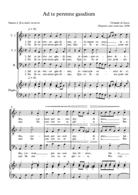 Ad te perenne gaudium