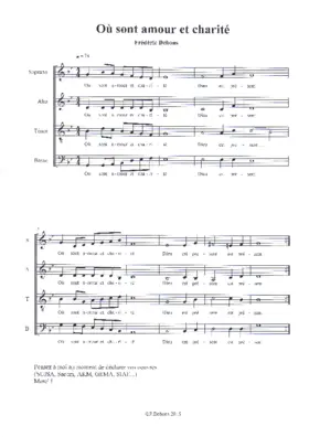 Où sont amour et charité