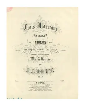 3 Morceaux de Salon