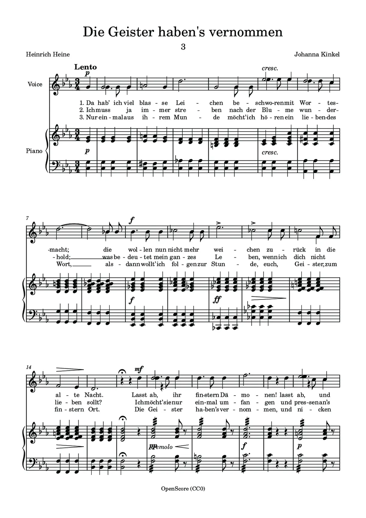 Die Geister haben’s vernommen - Page 1