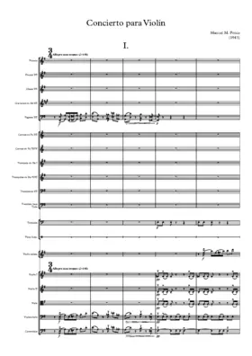 Concierto para Violín