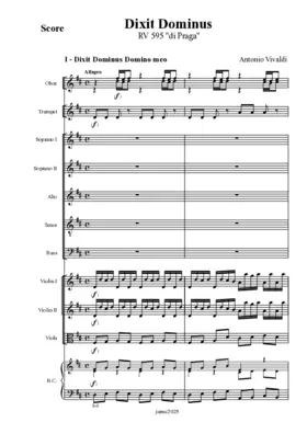 Dixit Dominus, RV 595