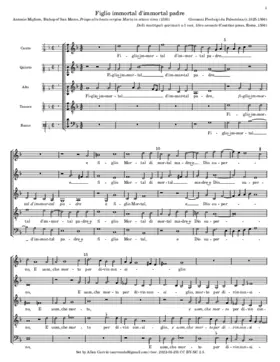 Figlio immortal d'immortal padre