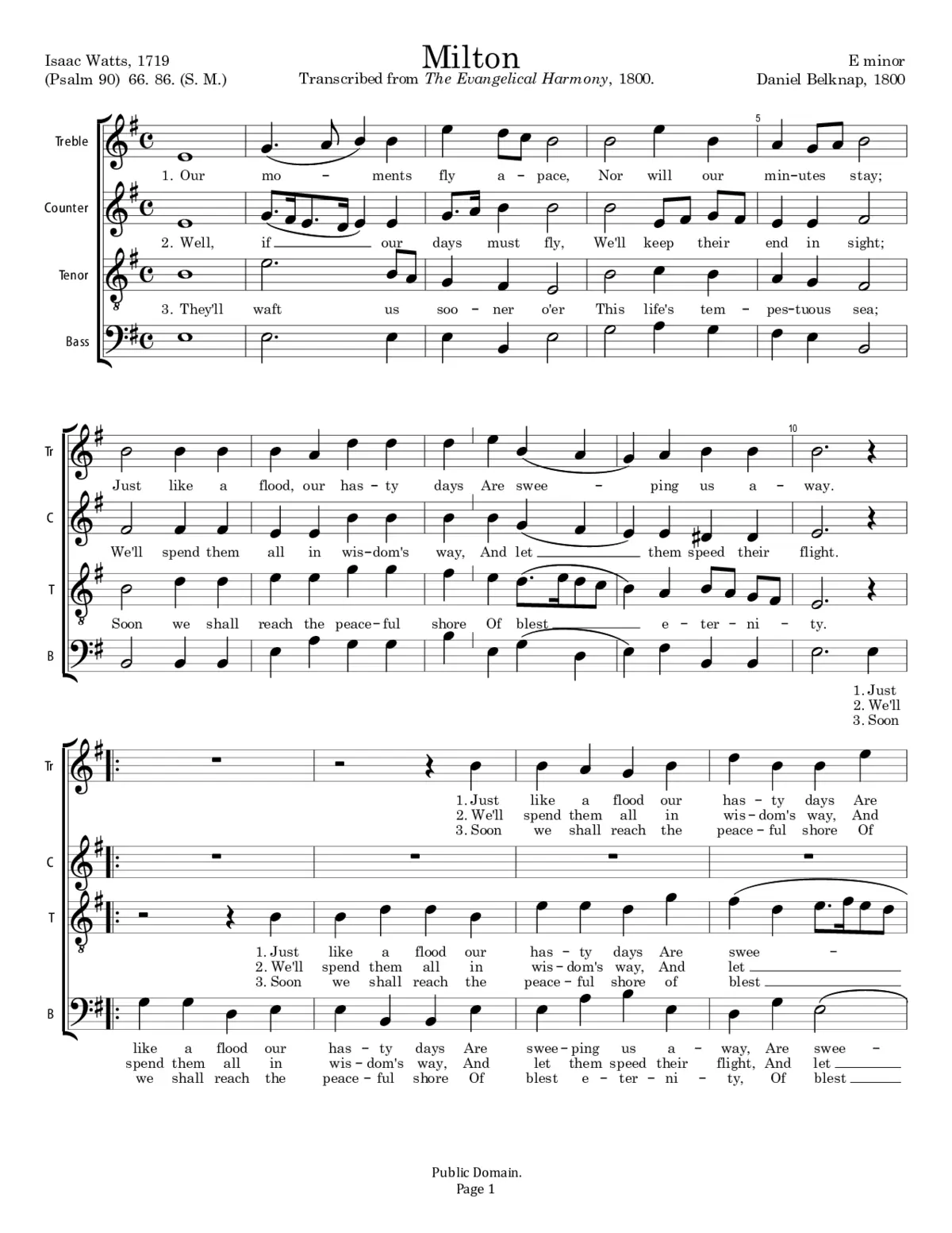 Milton - Page 1