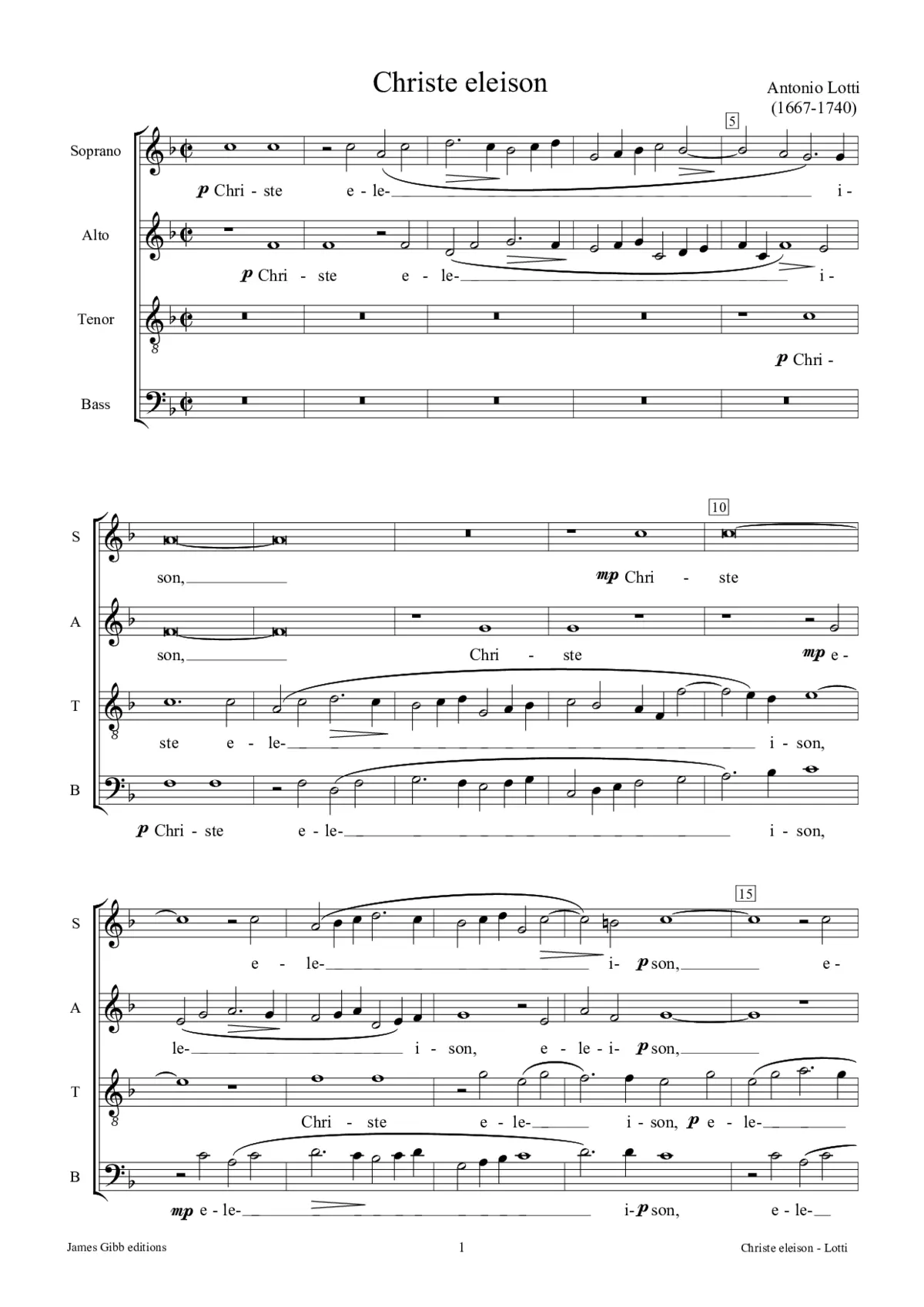 Missa Sexti Toni - Page 1