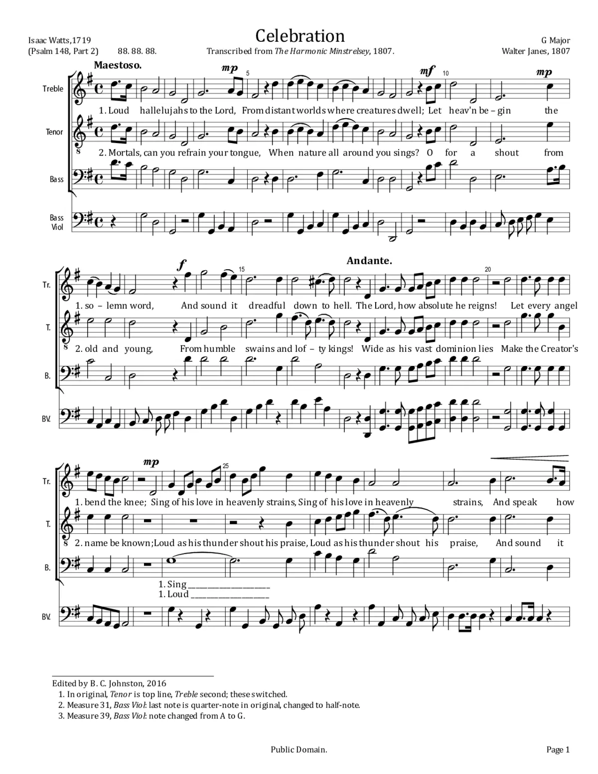 Celebration - Page 1