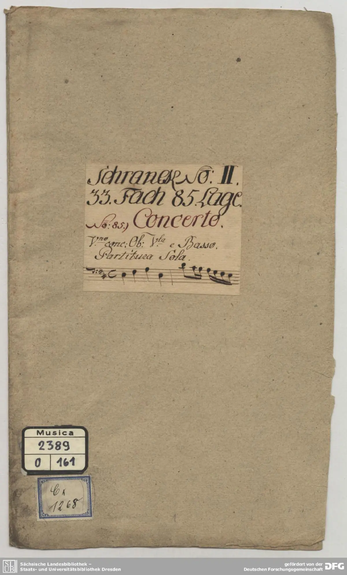 Concerto for 2 Violins, 2 Oboes and Bassoon in D major, RV 564a - Page 1