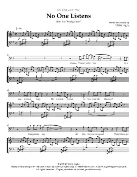 No-one listens (from 'Prodigal Son')