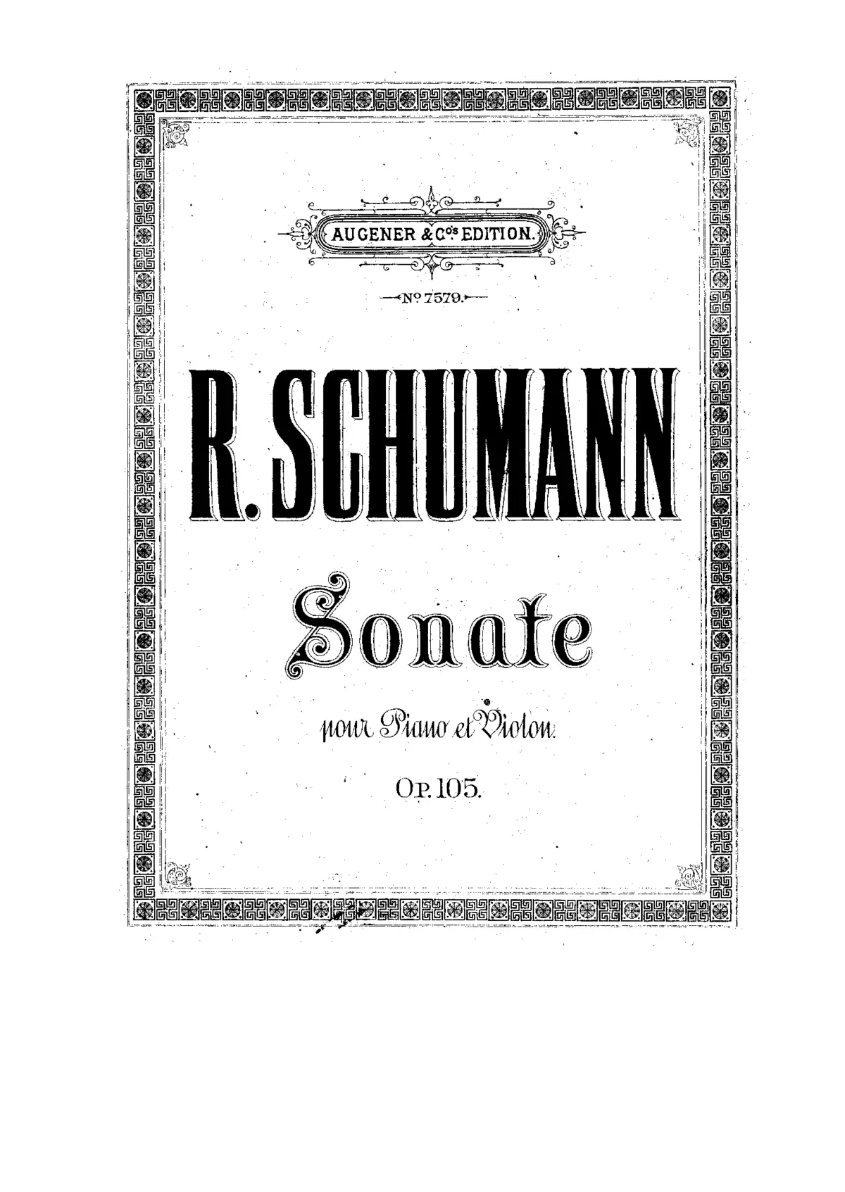 Violin Sonata No.1 - Page 1