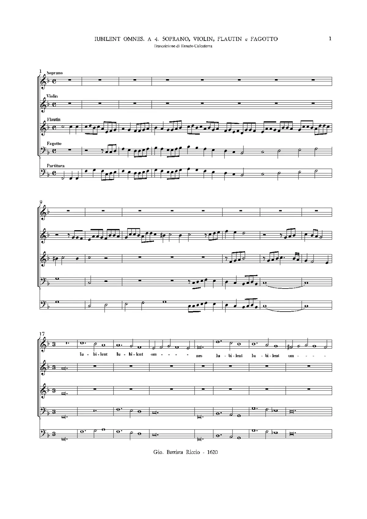 Jubilent omnes - Page 1