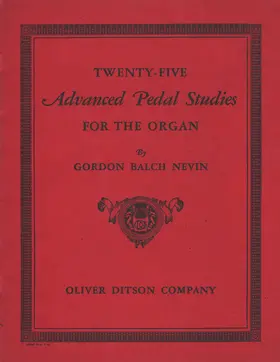 25 Advanced Pedal Studies