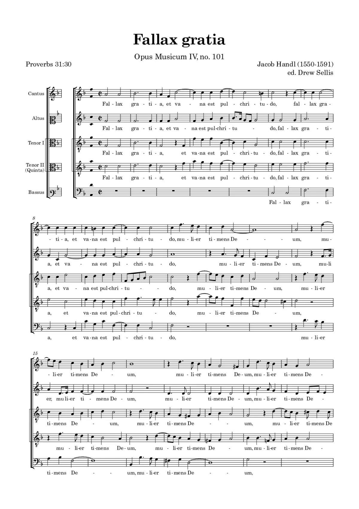Fallax gratia - Page 1