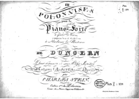3 Polonaises for Piano 4 Hands