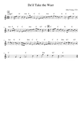 De'il Take the Warr