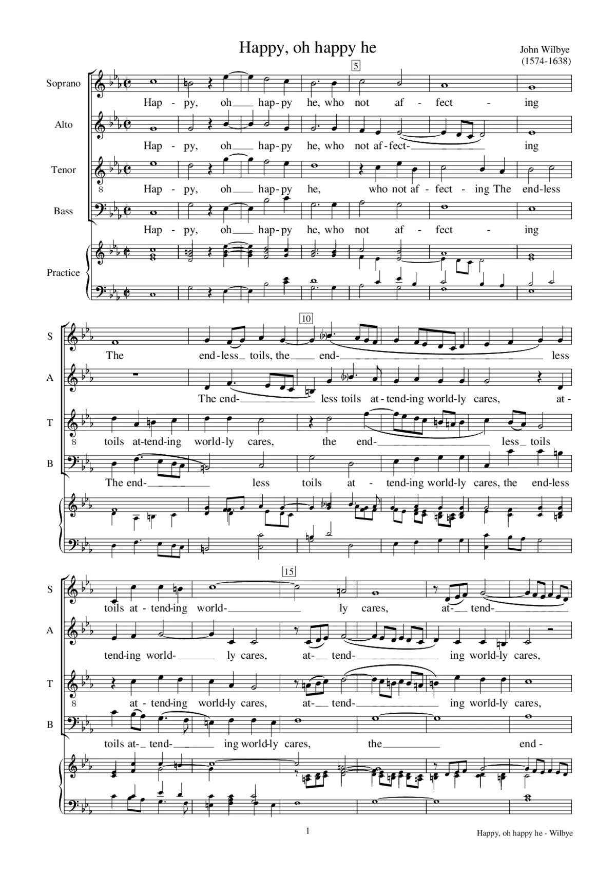 Happy, Oh happy he - Page 1