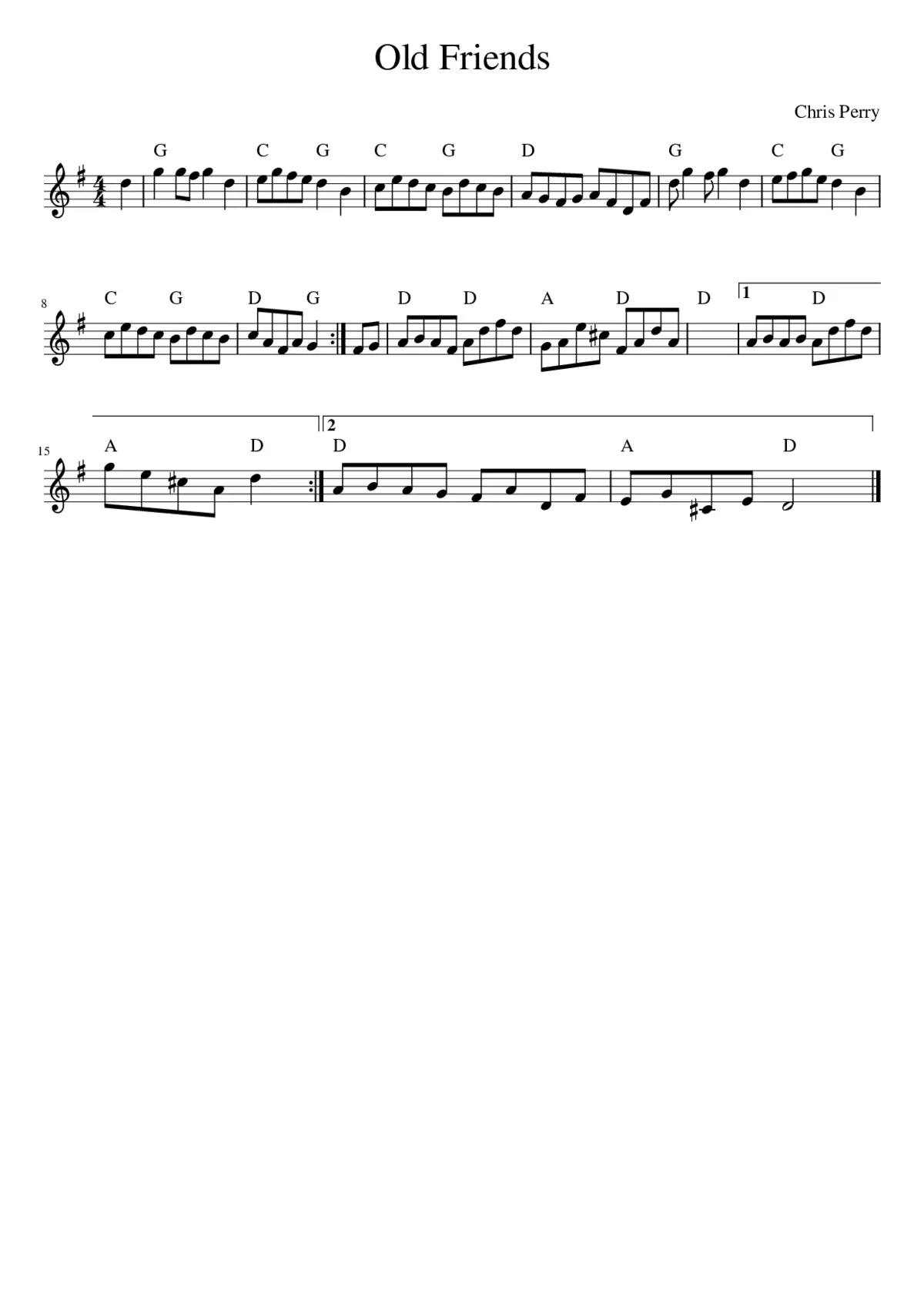 Old Friends - Page 1