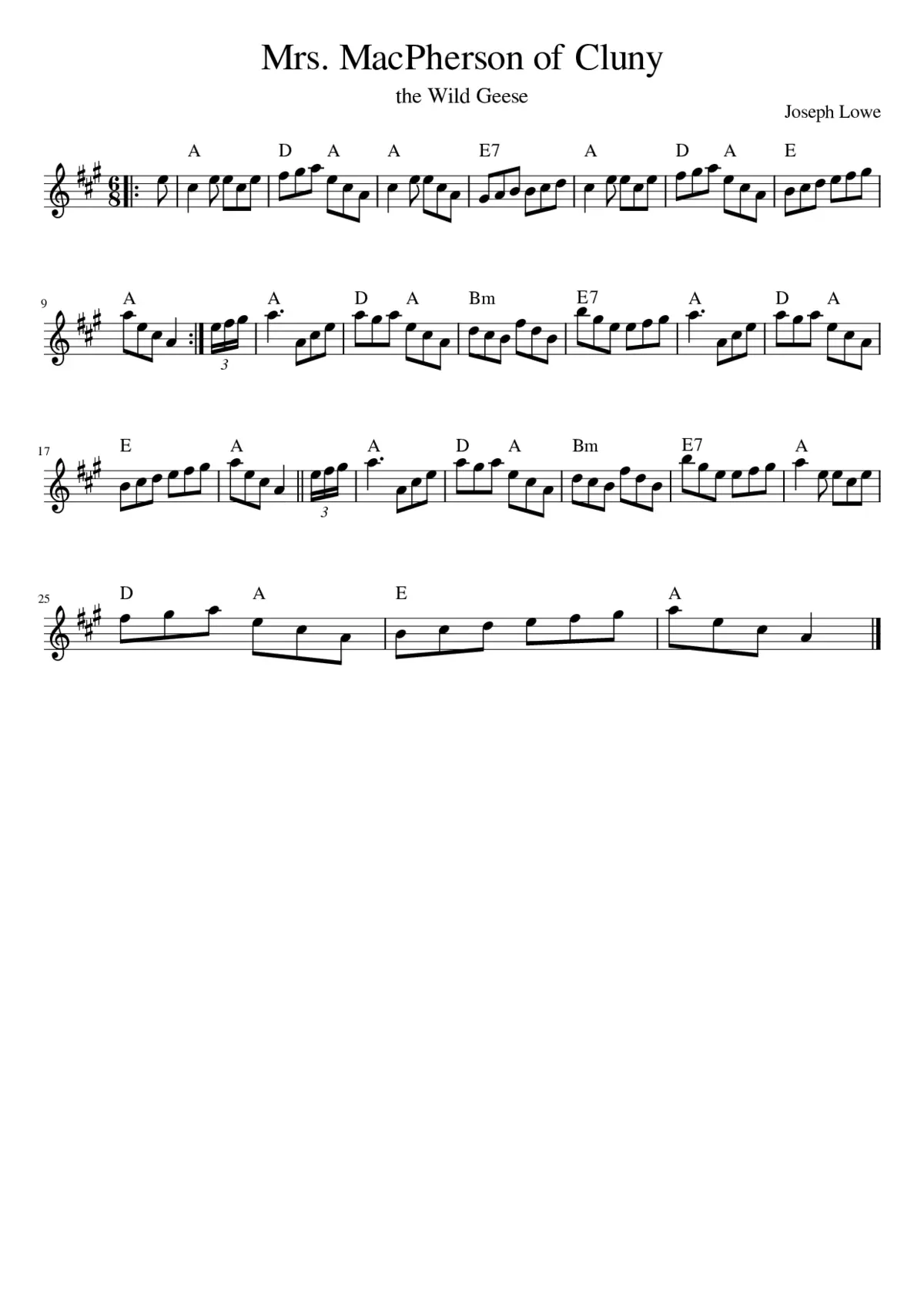 Mrs. MacPherson of Cluny - Page 1