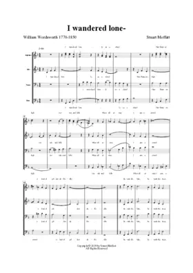 I wandered lonely as a cloud