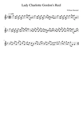 Lady Charlotte Gordon's Reel