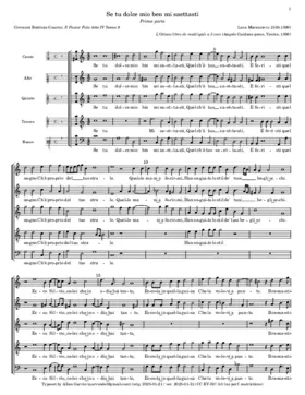 Se tu, dolce mio ben