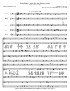 From Virgin's womb - Rejoice rejoice