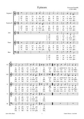 Il Piacere (Al piacer a la gioia)