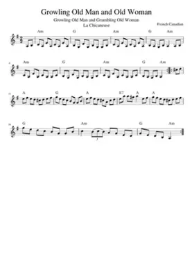 Growling Old Man and Old Woman