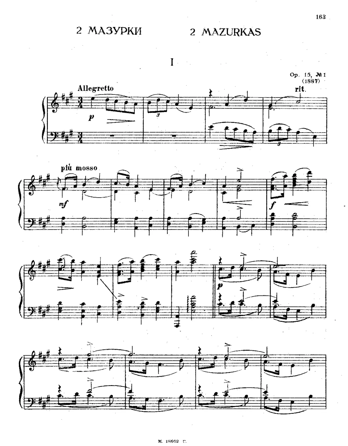 2 Mazurkas - Page 1