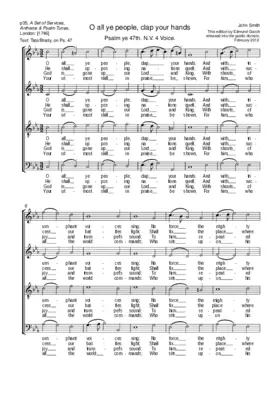 O all ye people, clap your hands