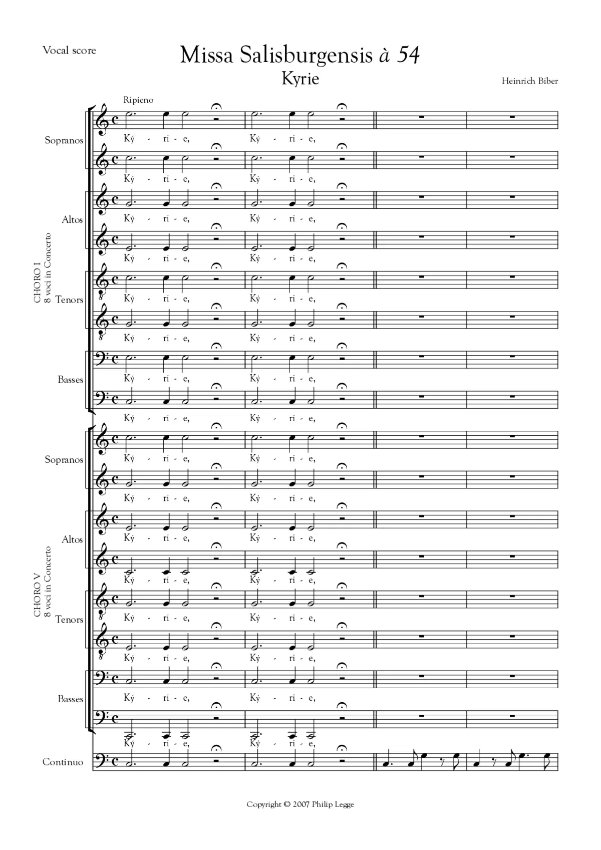 Missa Salisburgensis - Page 1