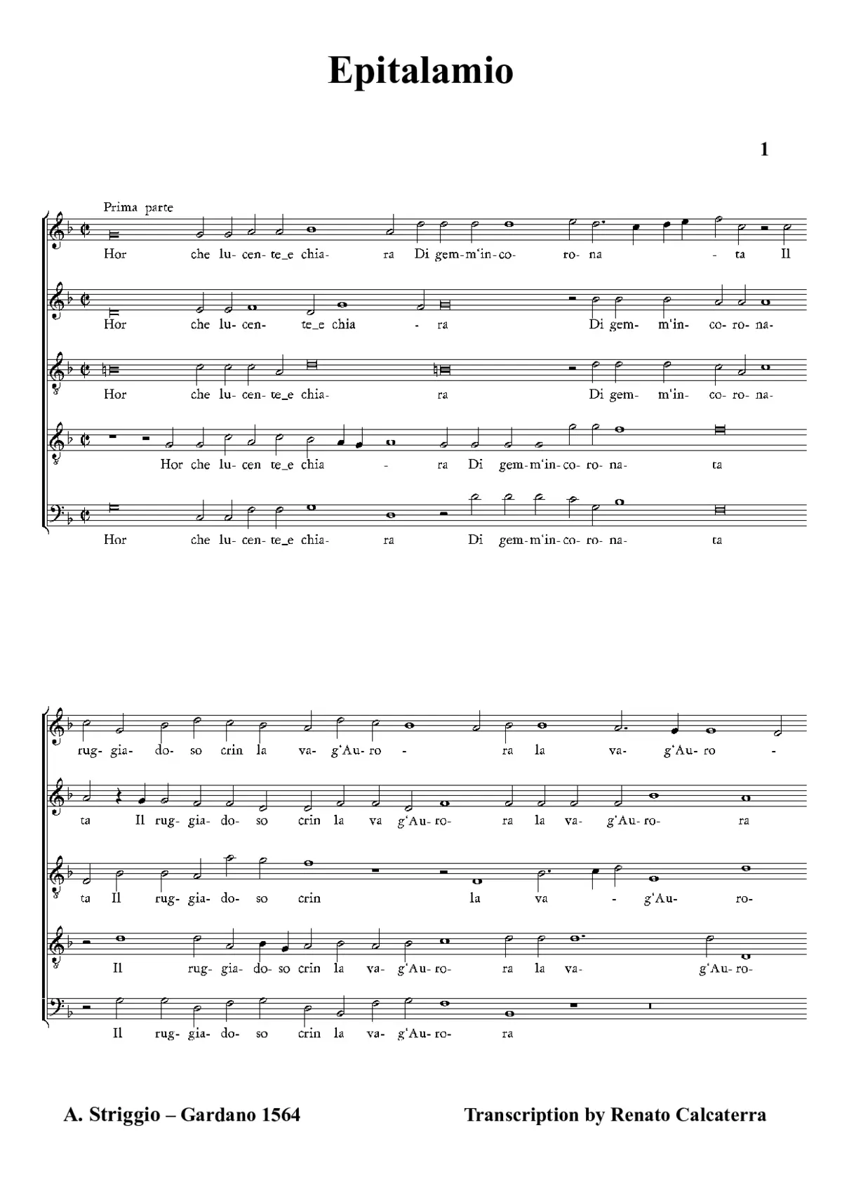 Epitalamio - Page 1
