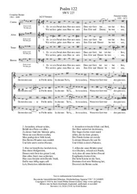 Es ist ein Freud dem Herzen mein, SWV 227