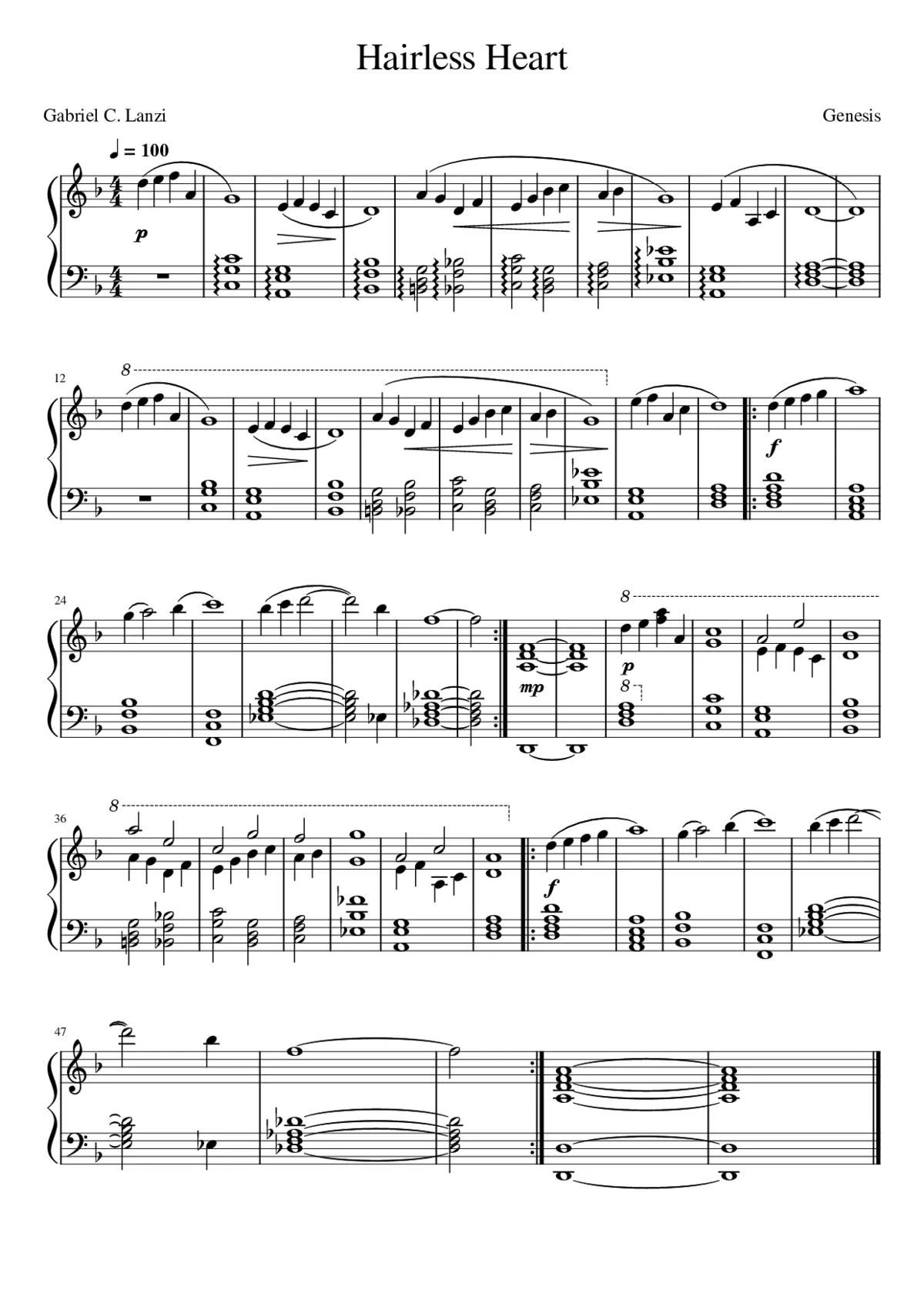 hairless heart - Page 1