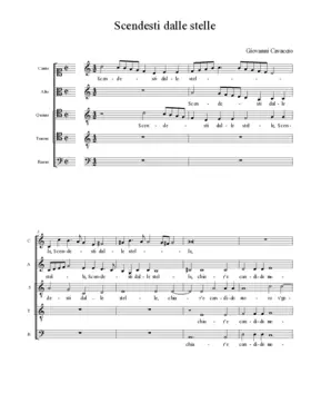 Scendesti dalle stelle