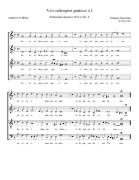 Veni redemptor gentium