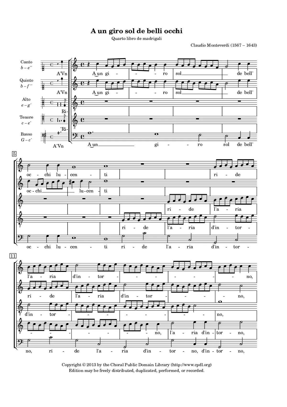 A un giro sol - Page 1