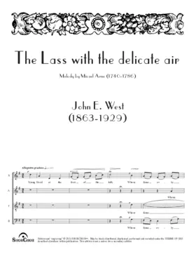 The lass with the delicate air