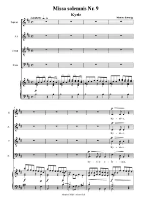 Missa solemnis Nr. 9
