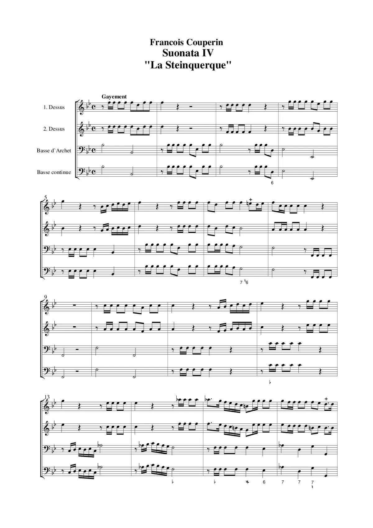 La Steinquerque - Page 1