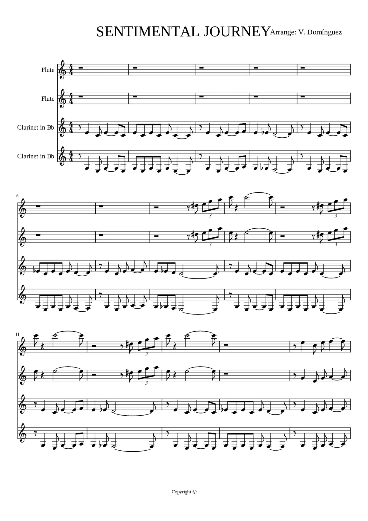 sentimental journey - Page 1